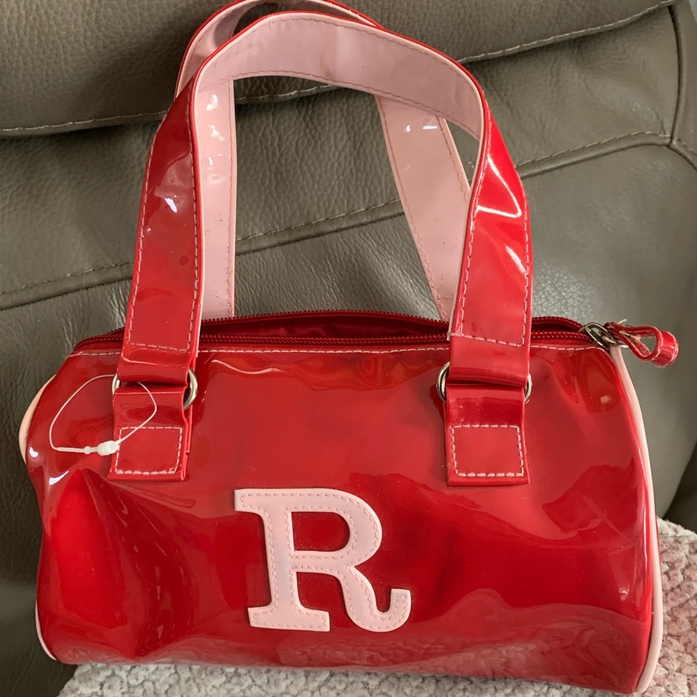 Jazzy Red patent leather purse